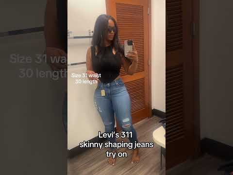 Jeans Try on! Levi’s skinny shaping jeans! #jeans #levi #tryon