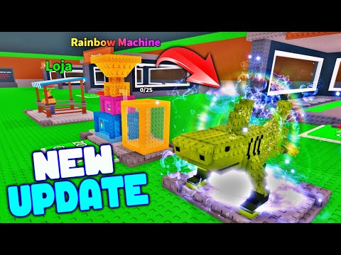 COMO PEGAR TUDO DA NOVA UPDATE DE ROUBE UM BRAINROT - ROBLOX