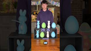 Bunny and Egg Speed Match Challenge! 🤣 #challenge #familygames #funny