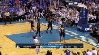 Taj Gibson enterrando na cara do Nenê - Playoffs 2017 (Jogo 3)