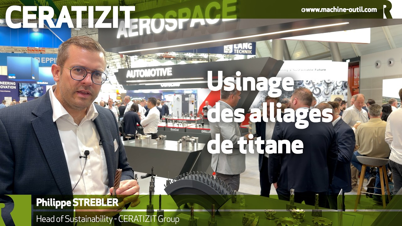 Outil carbure monobloc pour l'usinage du titane