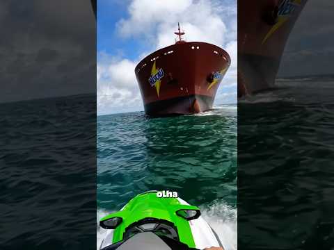 Navio da Nescau foi encontrado no mar ๐ฑ๐ข๐ฅค #nescau #achocolatado #container