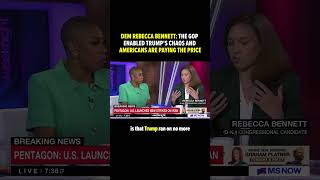 Dem Rebecca Bennett slams Trump and Republicans for running on promises they haven't kept on MS NOW