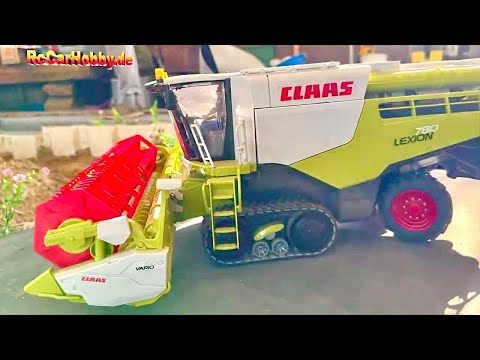 RC COMBINE HARVESTER Claas Mähdrescher in ACTION, AGRAR & MINIATUR BAUSTELLE ROSTOCK 2025 p1