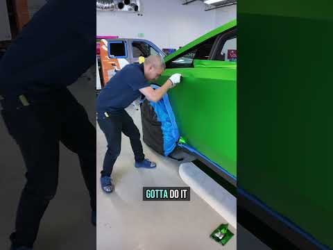 I Used to be Scared to Wrap These Trucks #carwrapping #colorppf #satisfyingvideo