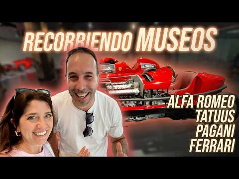 CONOCIMOS A HORACIO PAGANI... visitando los museos de las mejores marcas de autos!