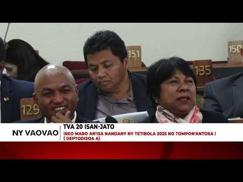 NY VAOVAO MBS SABOTSY 28 JONA 2025