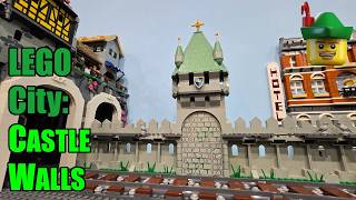 LEGO City - Castle MOC - Walls, Gates & Badgers?! 🏰🧱🏹