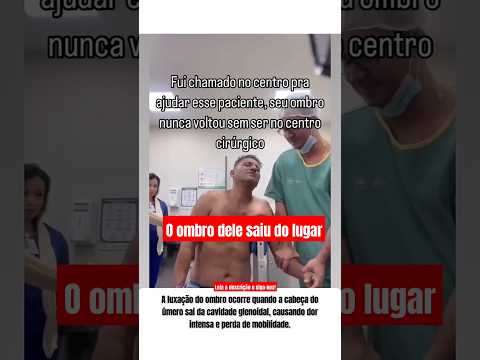Manobra de Redução da Luxação do Ombro: O Que É e Como Funciona? #short