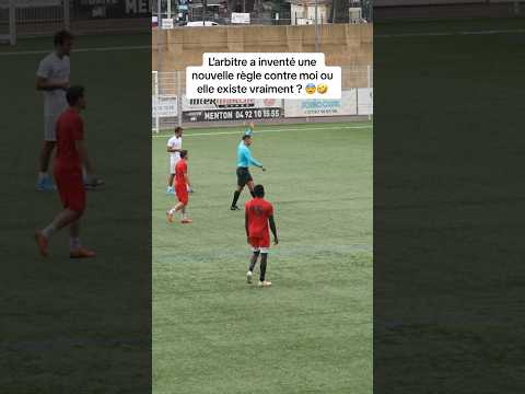 L’arbitre invente une règle 🤣