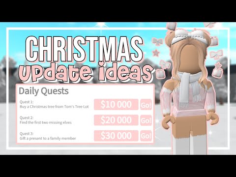 Christmas Update Ideas Bloxburg Players Want in 2024 (Roblox)