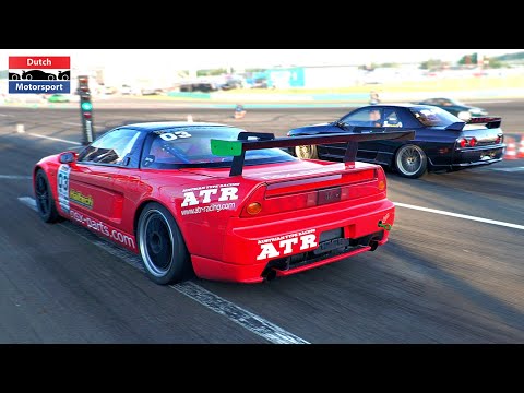 Honda NSX vs. 500HP Supra vs. 500HP Skyline GTR vs. Civic Type R...