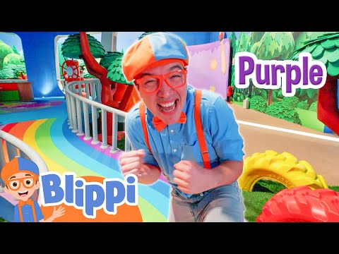 Blippi Plays Games In His Clubhouse | Moonbug Kids - Fun Stories and Colors