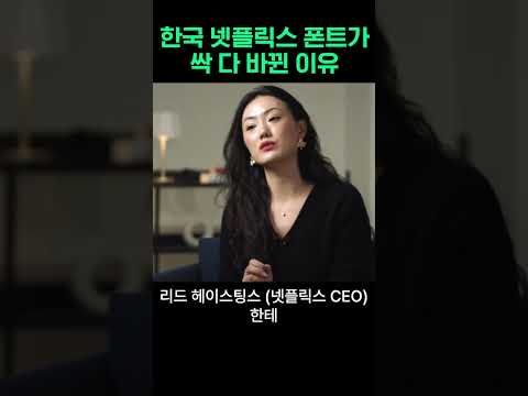 넷플릭스 폰트를 싹 다 바꾼 20대 한국인 직원