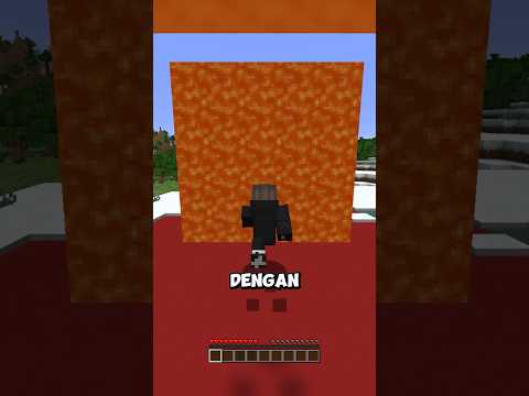 BISAKAH KAMU MENEMBUS LAVA DI MINECRAFT ?!