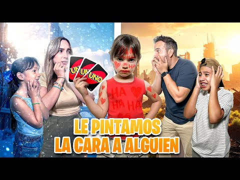 JUGANDO al UNO con RETOS | LE PINTAMOS la CARA al PERDEDOR