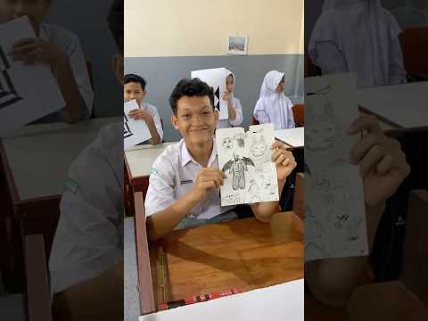 Gambarnya bikin gurunya kecewa?