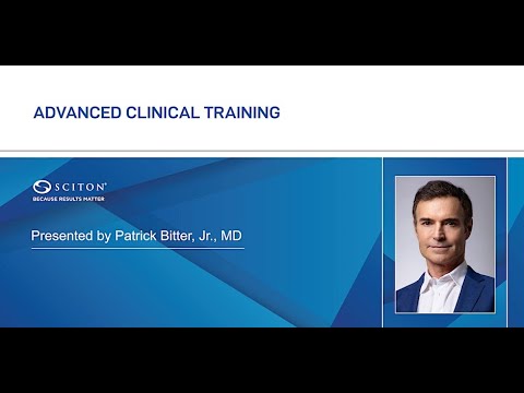 Advanced clinical training presentation by Dr. Patrick Bitter