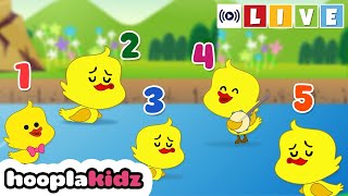 🔴 LIVE - Five Little Ducks Went Out One Day | Non-Stop 24/7 Kids Songs
