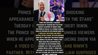Prince William makes surprise cameo on ‘DWTS’ for special moment with Robert Irwin
