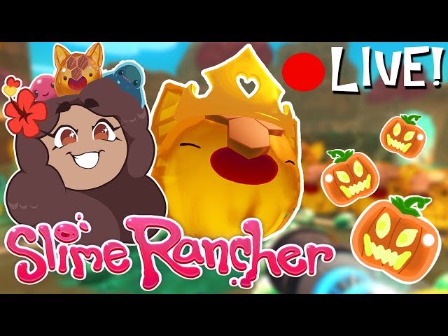 ? Hunting the Great Pumpkins?! • Slime Rancher Livestream! ?