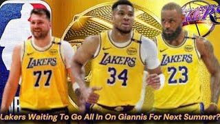 Should The Lakers Wait To Put All Of Their Chips In For Giannis Antetokounmpo