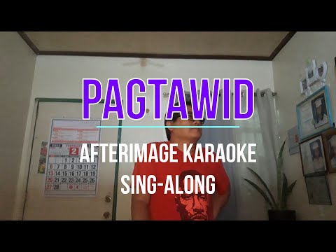 Pagtawid – AFTERIMAGE | KARAOKE SING-ALONG