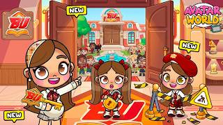 Entramos en el INTERIOR SECRETO de la UNIVERSIDAD 🏫 Castigadas en el Primer Dia en Avatar World