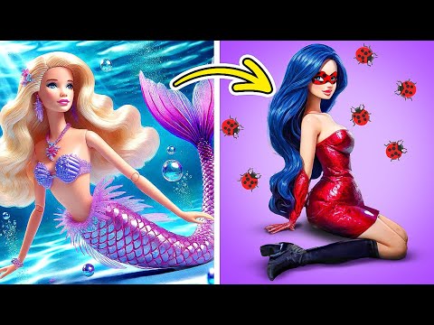 Desafío de Transformación Épica de Sirena a Mariquita 🐞