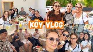 DAYIM ÇEKILMEZ BİRİ ❌ HALAMIN KÖY EVINDE KAHVALTI 🥰 günlğk vlog