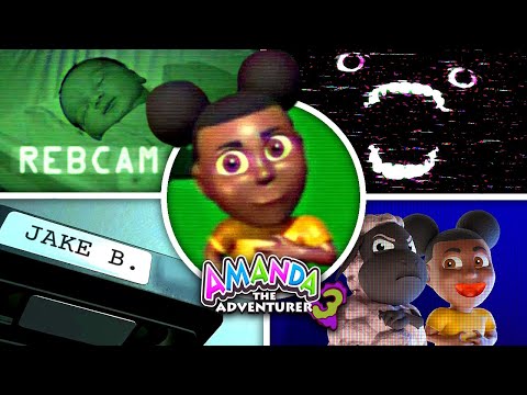 Amanda the Adventurer 3: Demo - ALL Secrets & Behind the Scenes (Showcase)