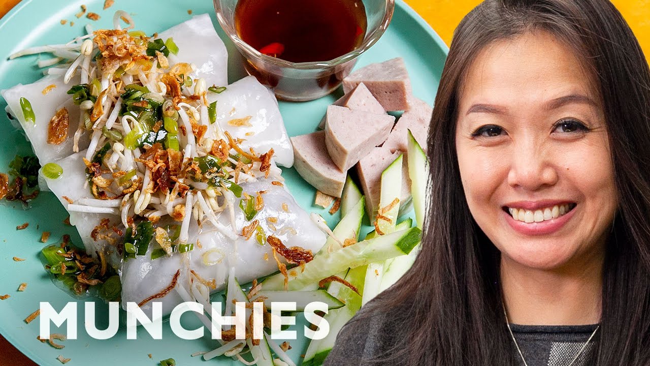 How To Make B nh Cu n, Vietnamese Rice Rolls
