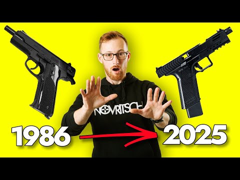 How Airsoft Pistols Improved over 30 Years