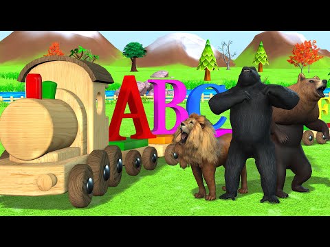 Alphabet Animals Song  - Learn Your ABCs with Adorable Animals Name and Sound !