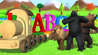 Alphabet Animals Song  - Learn Your ABCs with Adorable Animals Name and Sound !