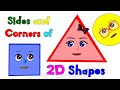 Exploring Sides and Corners of 2D Shapes