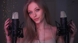 ASMR Deep Ear-To-Ear Breathing & Breathy Whispers *Low Light*