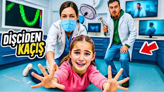 ELİF SİNEM DİŞÇİDEN KAÇIŞ OPERASYONU !! DİŞ DOKTORUNA GİTTİK !! 
