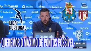 Conferência de Imprensa Francesco Farioli | Antevisão Aves x FC Porto | Liga Portugal 2025/26