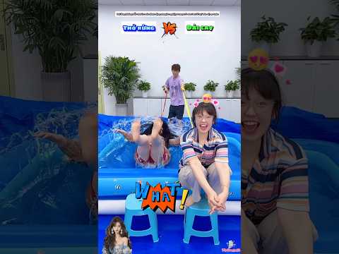Thử thách bạn ghét ai nhất sẽ cho tắm hồ bơi phao siêu zuii #shorts #short #funny #giaitri #haihuoc