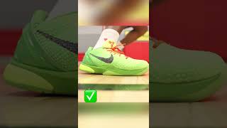 KOBE 6 PROTRO GRINCH   TRACTION TEST 👀🐐 #kobebryant