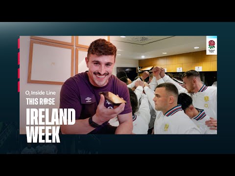 Cadan Murley’s family phone call, football skills & Ireland Test | O2 Inside Line | This Rose