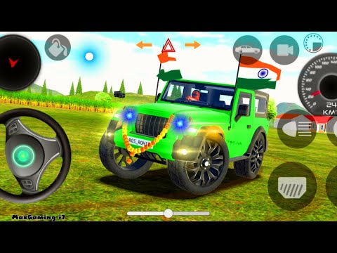 Dollar (Song) Modified Mahindra Thar😈 || Indian Car Simulator 3D || Android Gameplay Cars 3D #Games