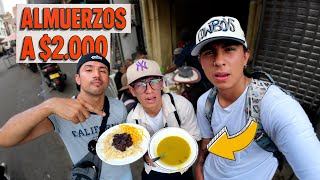 Probamos ALMUERZOS a 2.000 PESOS EN Medellín ft.@sinrolespecifico @Elunicosebass