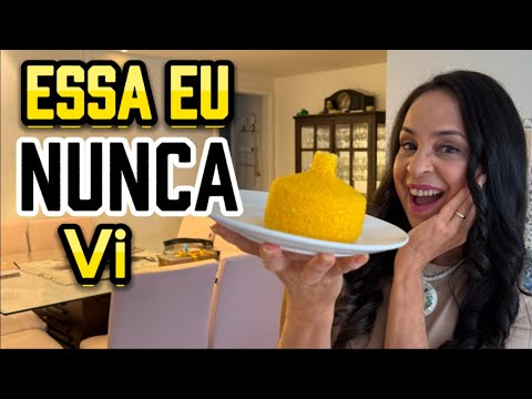 DIY- DECORAÇÃO INÉDITA FEITA COM FUBÁ DE CUSCUZ