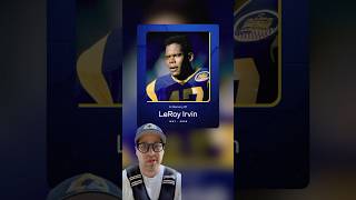 He will be missed 🙏😭🤘🐏#Rams #NFL #LeRoyIrvin #RIP #Legend