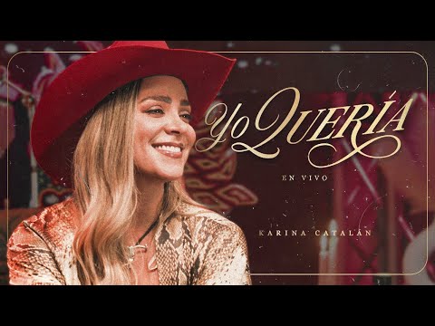 Yo Quería - Karina Catalán (Live Session) - Cristian Castro Cover