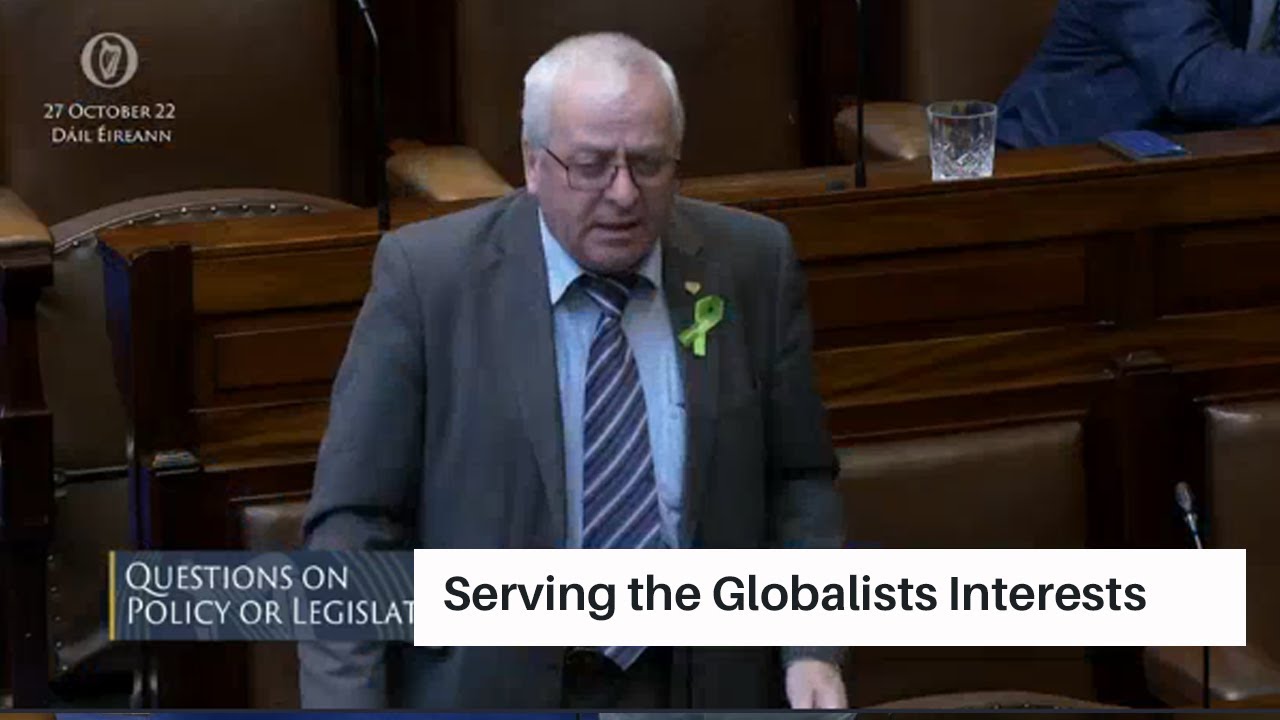 Government Serving Global Leaders and Not The Ordinary People Of Ireland – Mcgrath