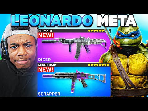 using LEONARDO META LOADOUT on REBIRTH ISLAND WARZONE!