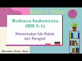 Kuis Menentukan Ide Pokok Paragraf
